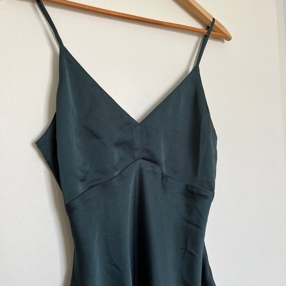 A&F Satin Slip Mini Dress - Picture 4 of 6